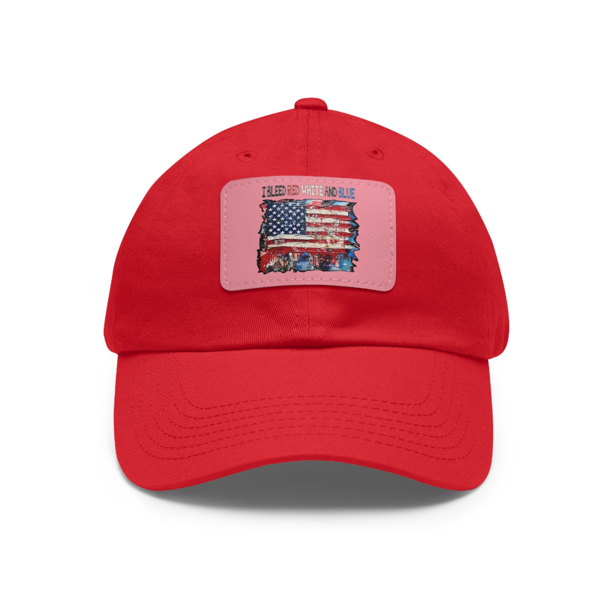 I Bleed Red White and Blue / Leather Patch