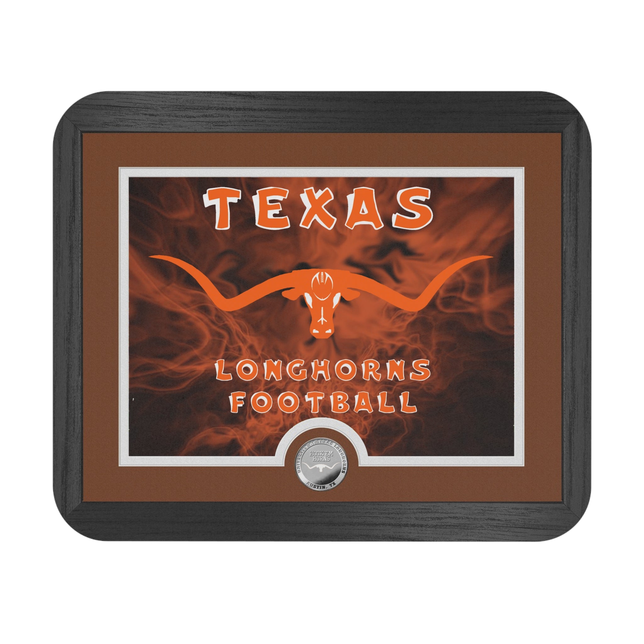 Texas Longhorns Framed / Gaming Mouse Pad
