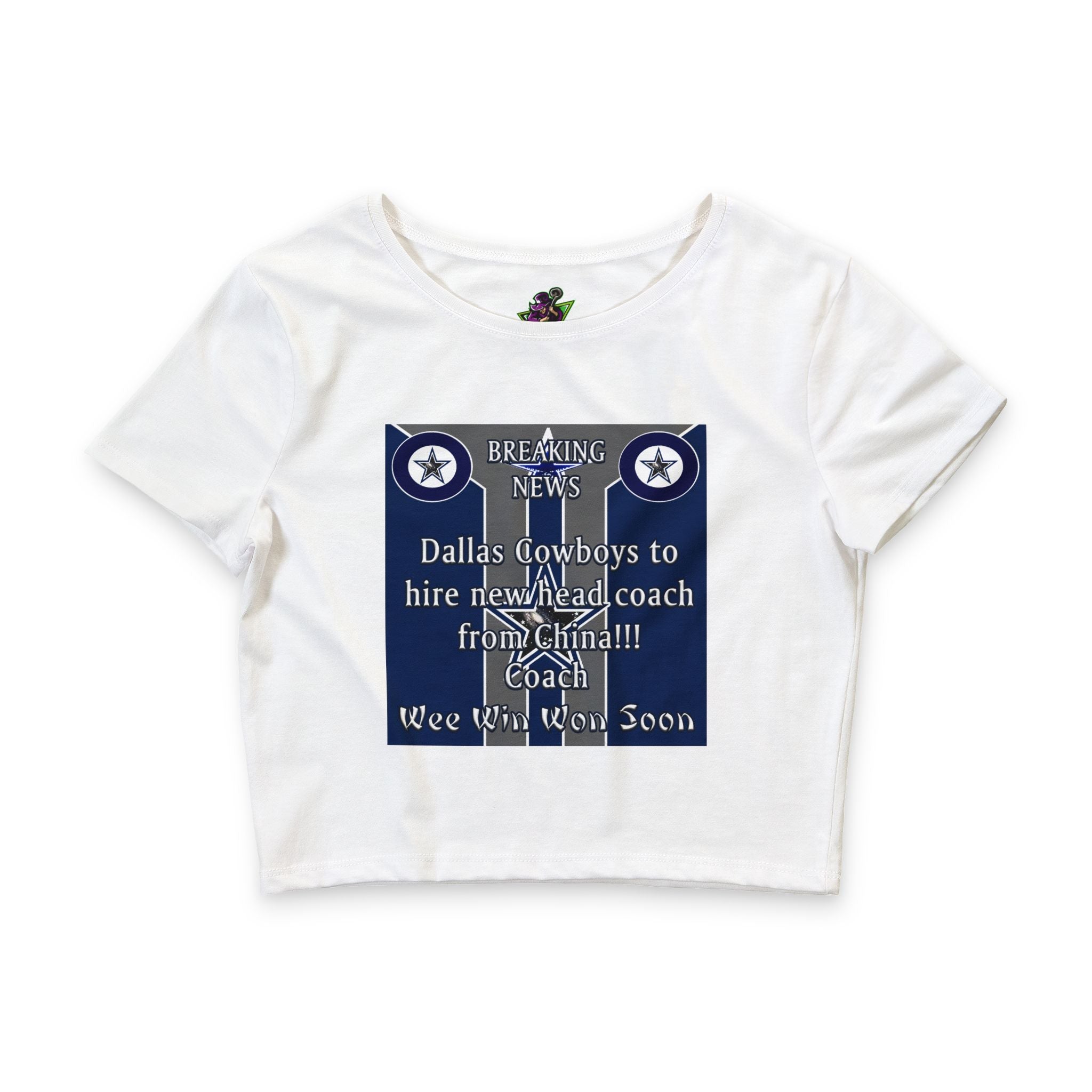 Cowboys Breaking News / Crop Top