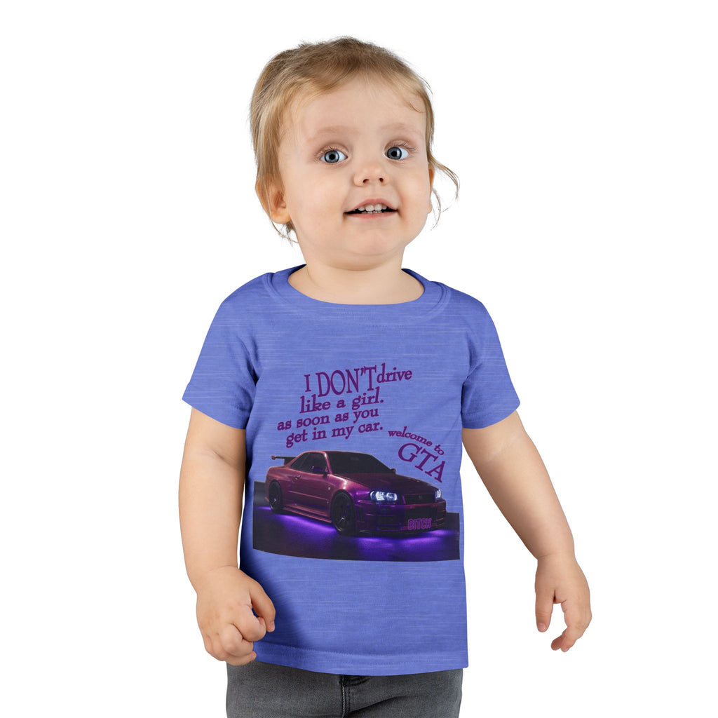 Don't Drive Like a Girl Purple / Toddler