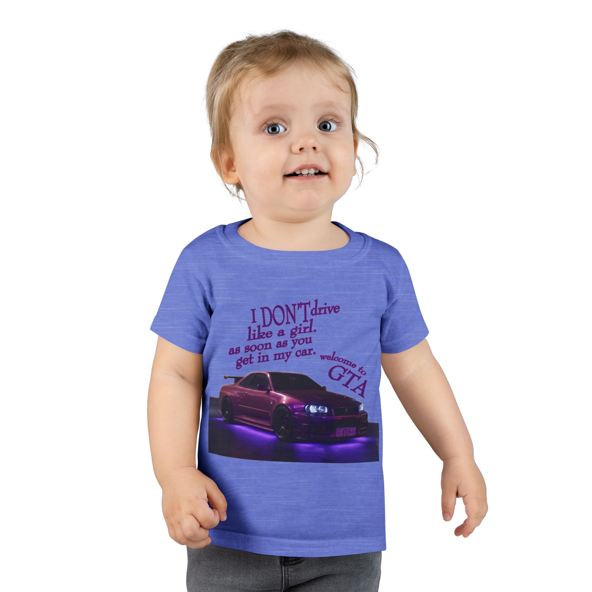 Don't Drive Like a Girl Purple / Toddler