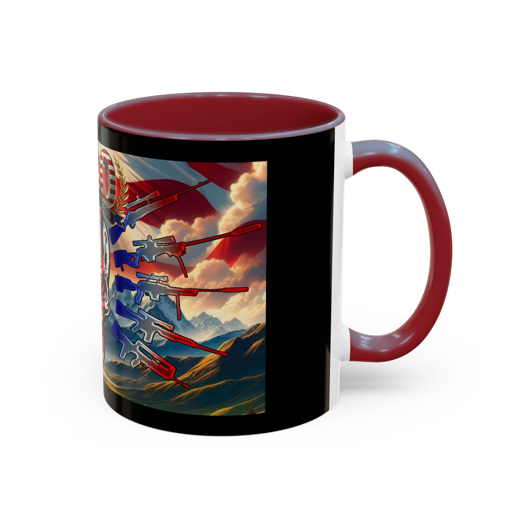 Skull & Guns 250th / Accent Coffee Mug 11/15 oz