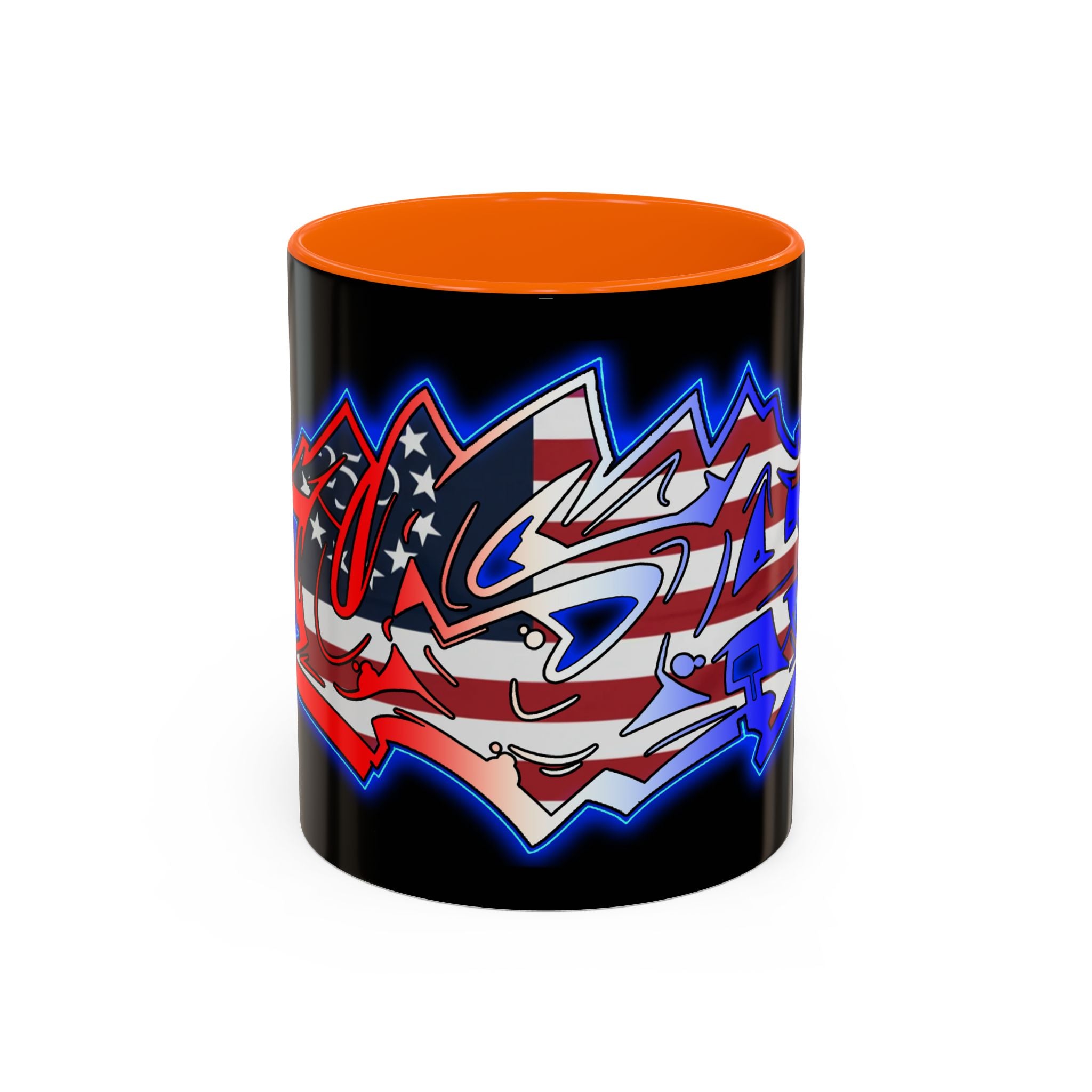 USA Graffiti / Accent Coffee Mug 11/15oz