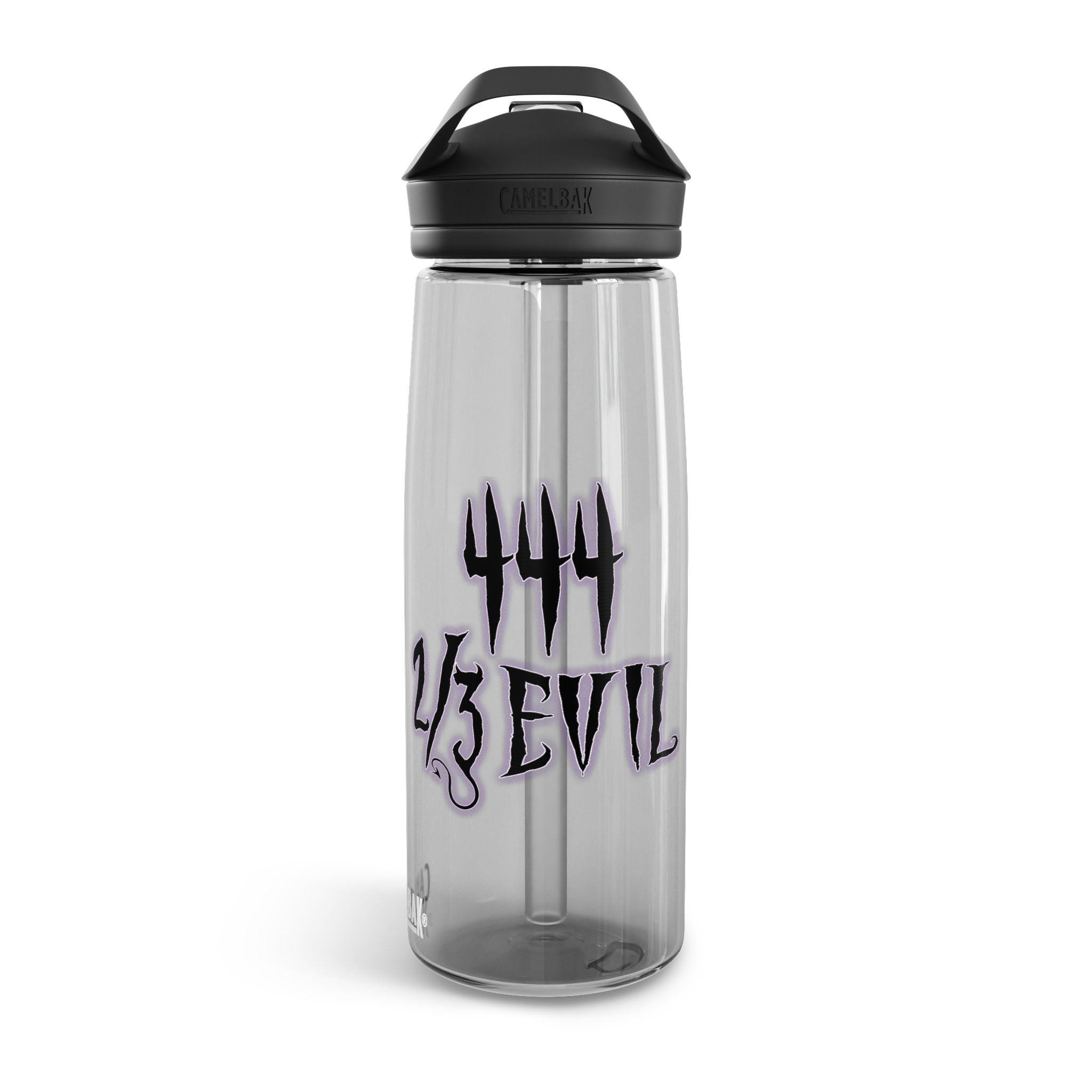 2/3 Evil Gothic Purple Script / CamelBak Water Bottle 20/25oz