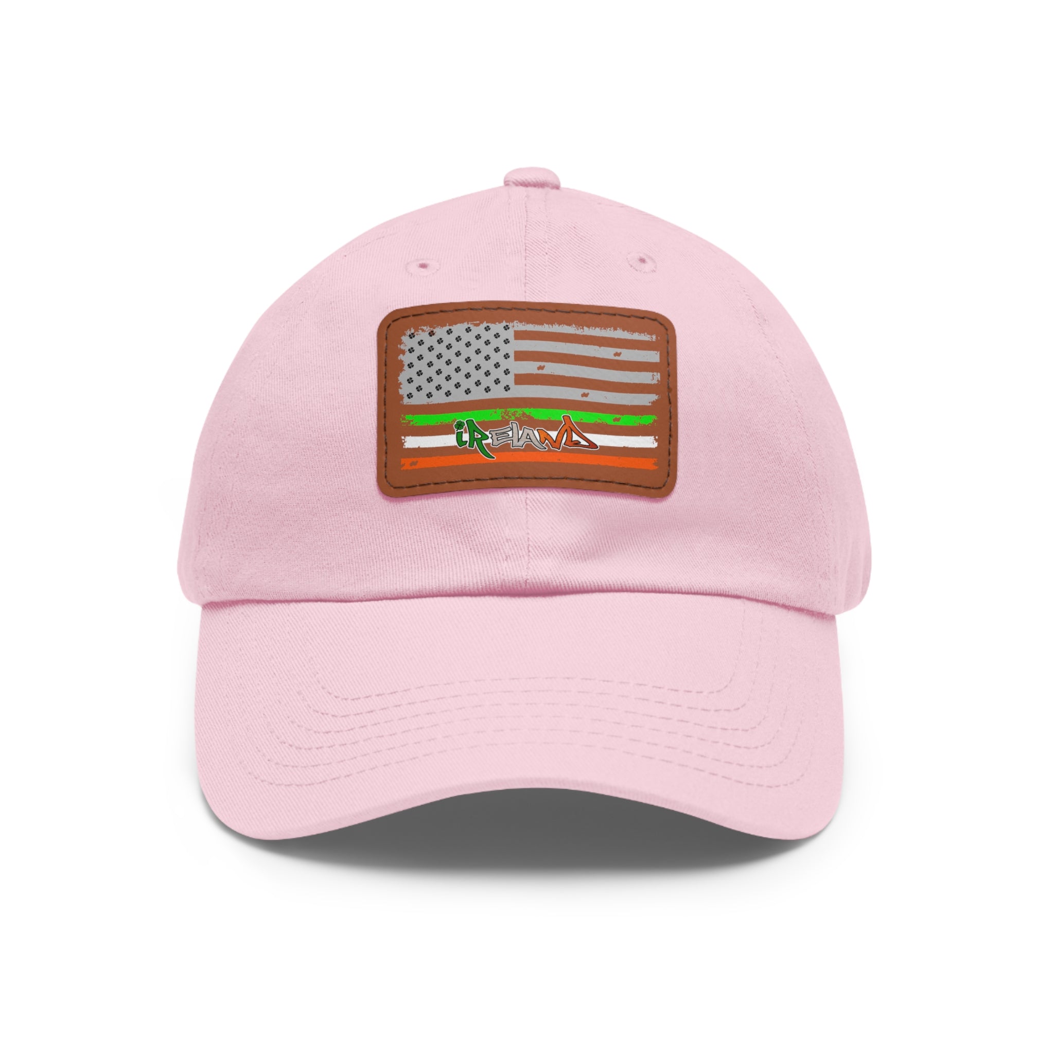 American/Ireland Flag / Leather Patch