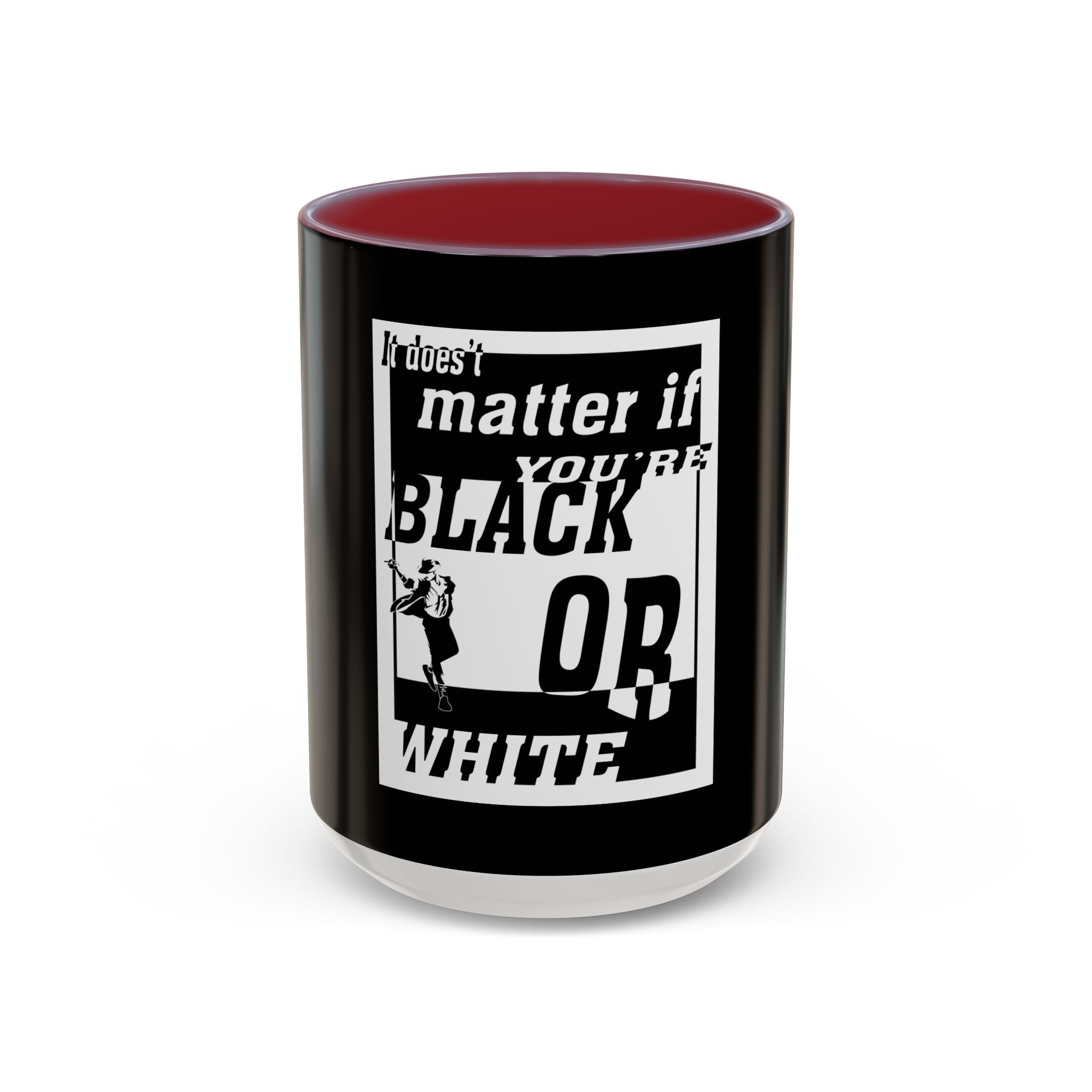Black Or White / Accent Coffee Mug 11/15oz