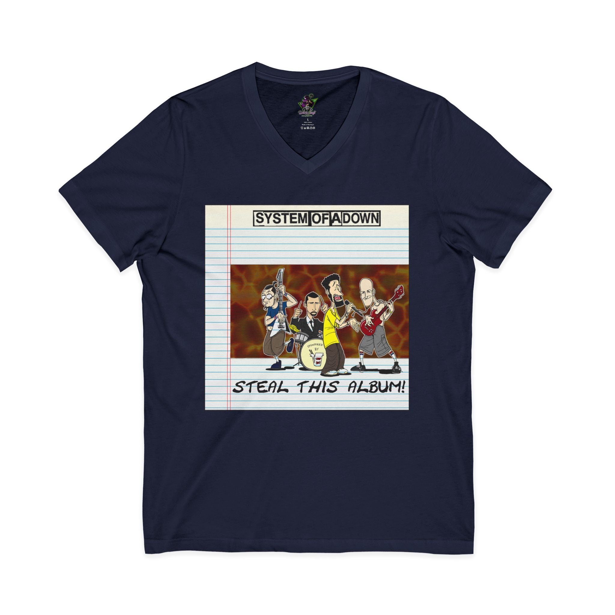 SOAD Steal This Album F&B / V Neck Tee