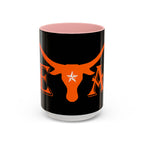 Texas Longhorns 2 / Accent Coffee Mug 11/15 oz