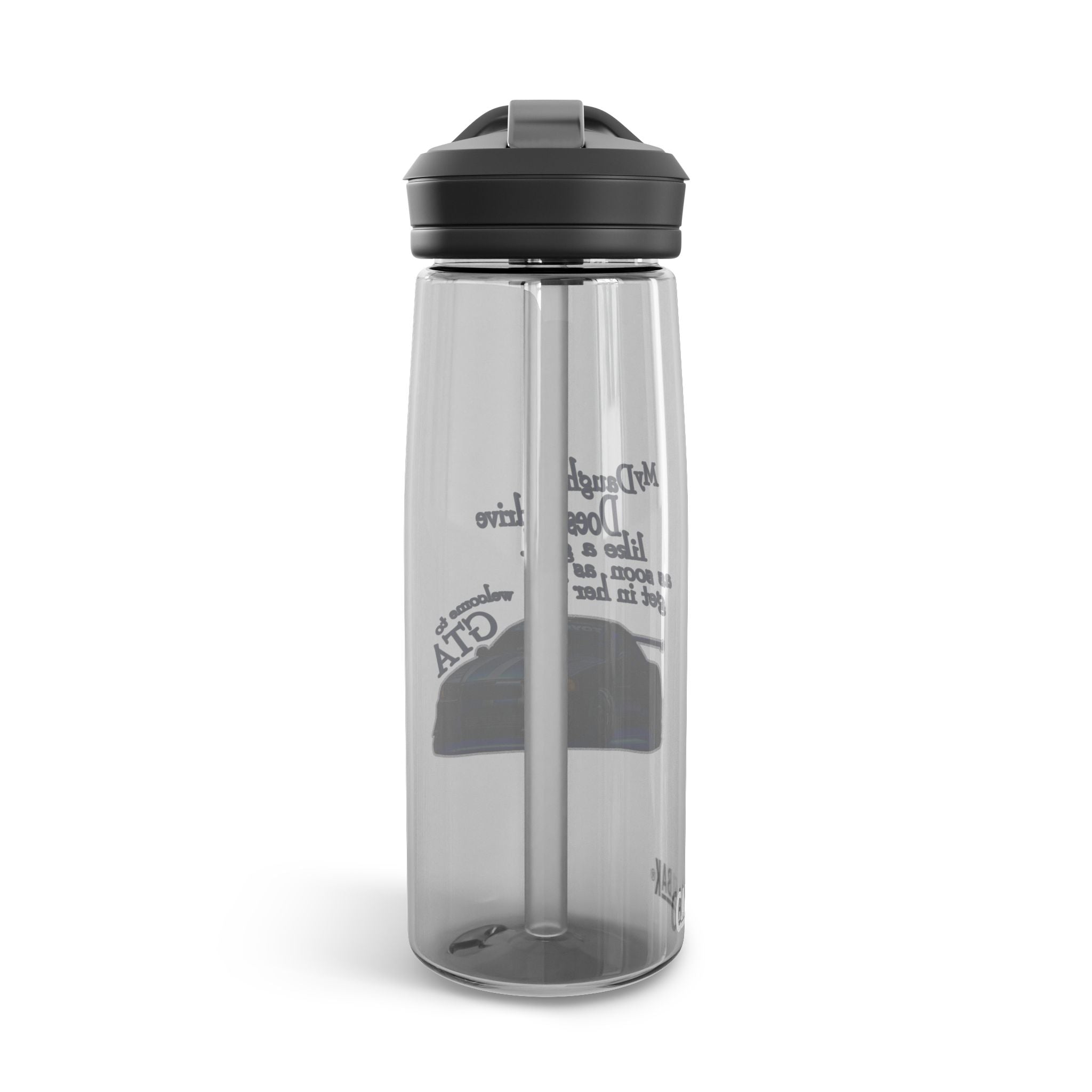 Daughter Doesn't Drive Like A Girl Blue / CamelBak Water Bottle 20/25oz