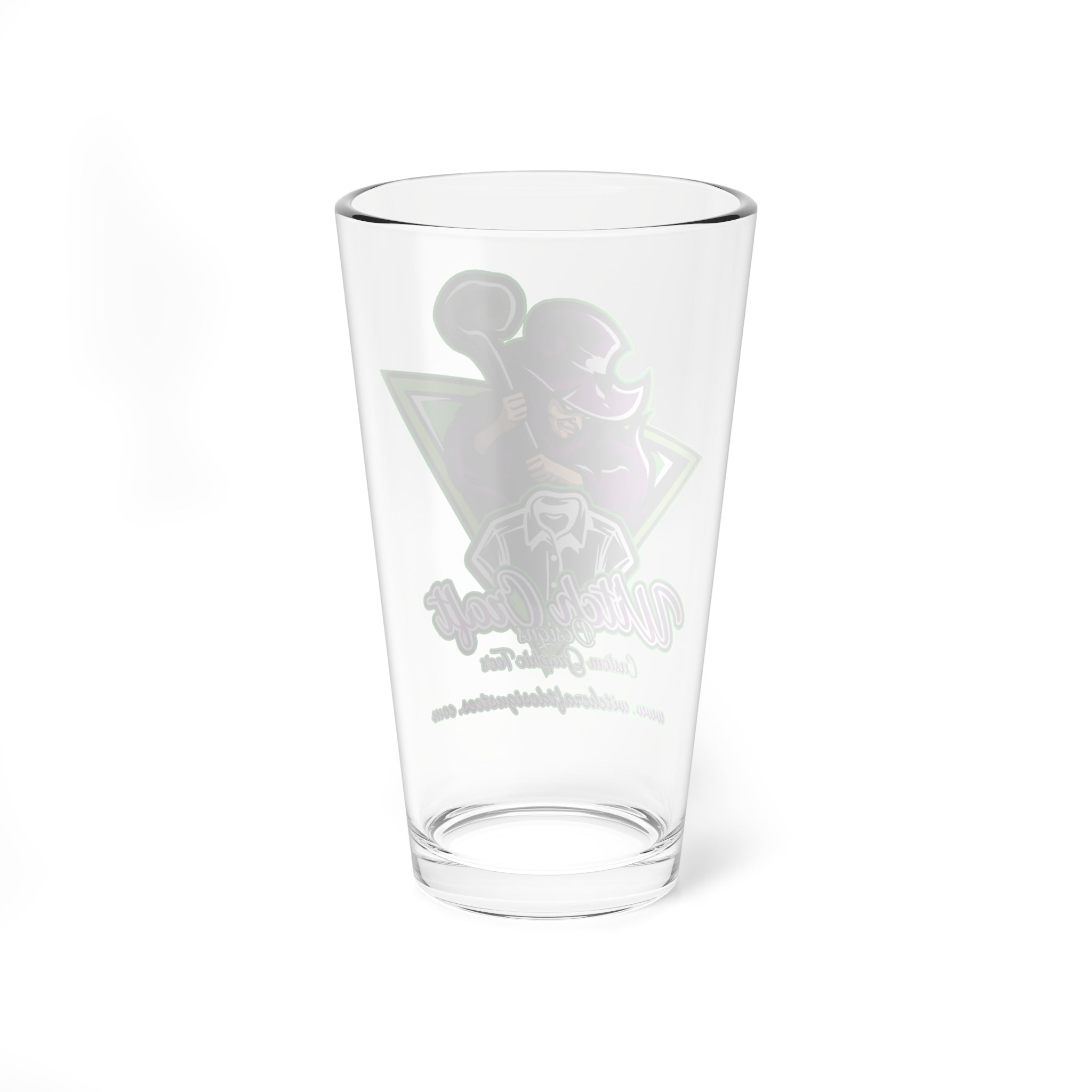 Witch Craft Designs / Beer Glass 16oz