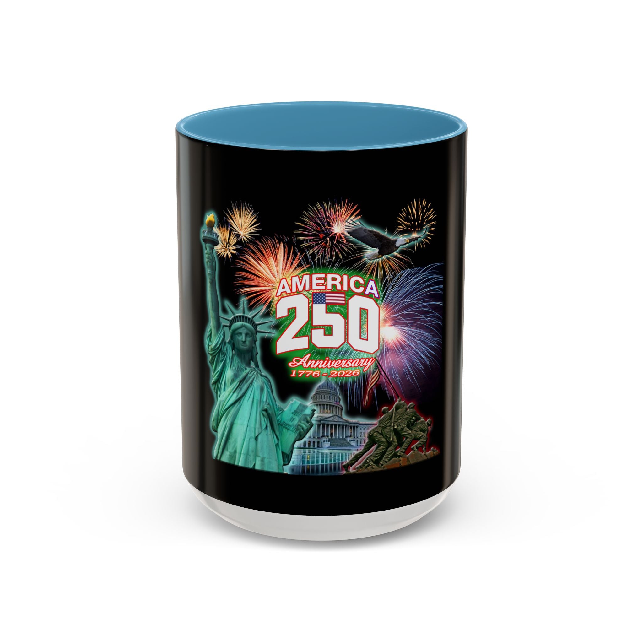 Statue of Liberty 250th / Accent Coffee Mug 11/15oz