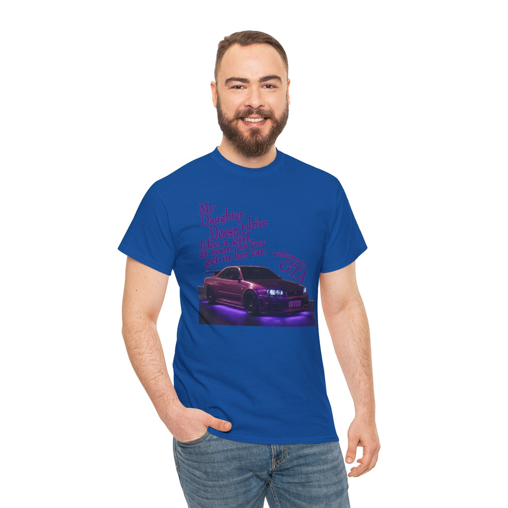 Daughter Doesn’t Drive Like A Girl Purple