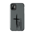 John 3:16 Verse Ephesians 6:17 / Tough Phone Case