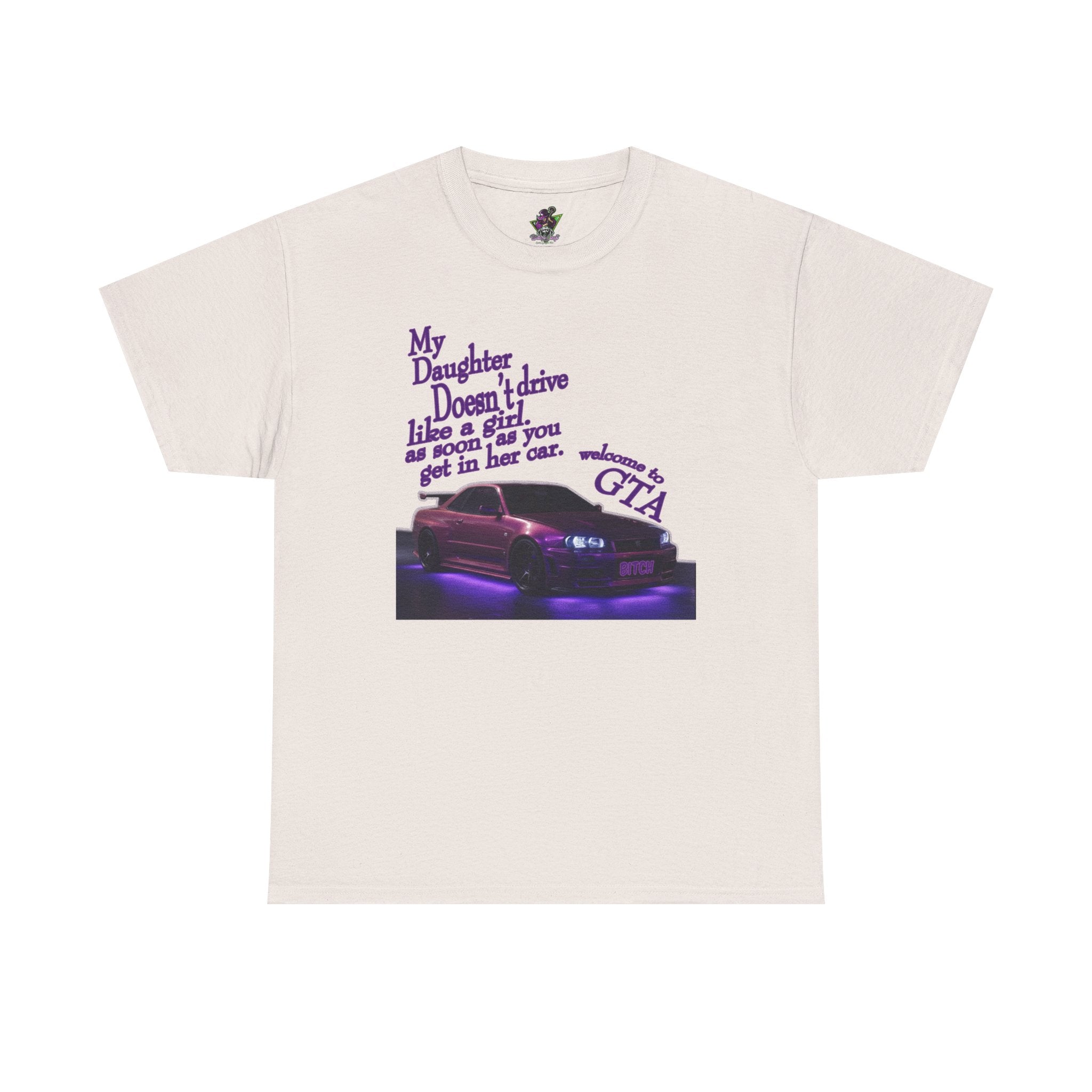 Daughter Doesn't Drive Like A Girl Purple