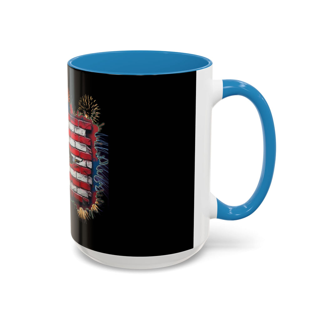 American Brick Flag / Accent Coffee Mug 11/15oz