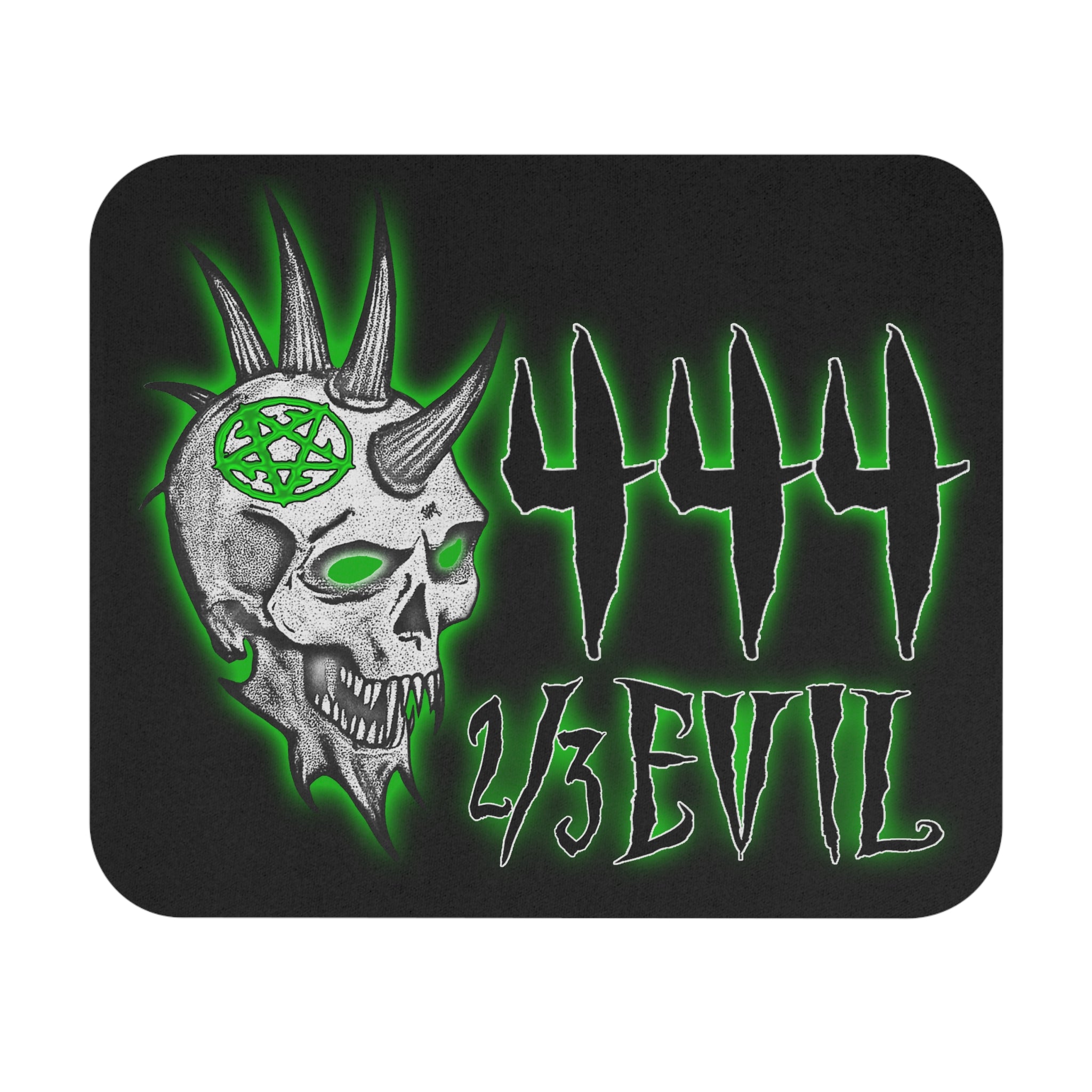 2/3 Evil Punk Skull / Gaming Mouse Pad