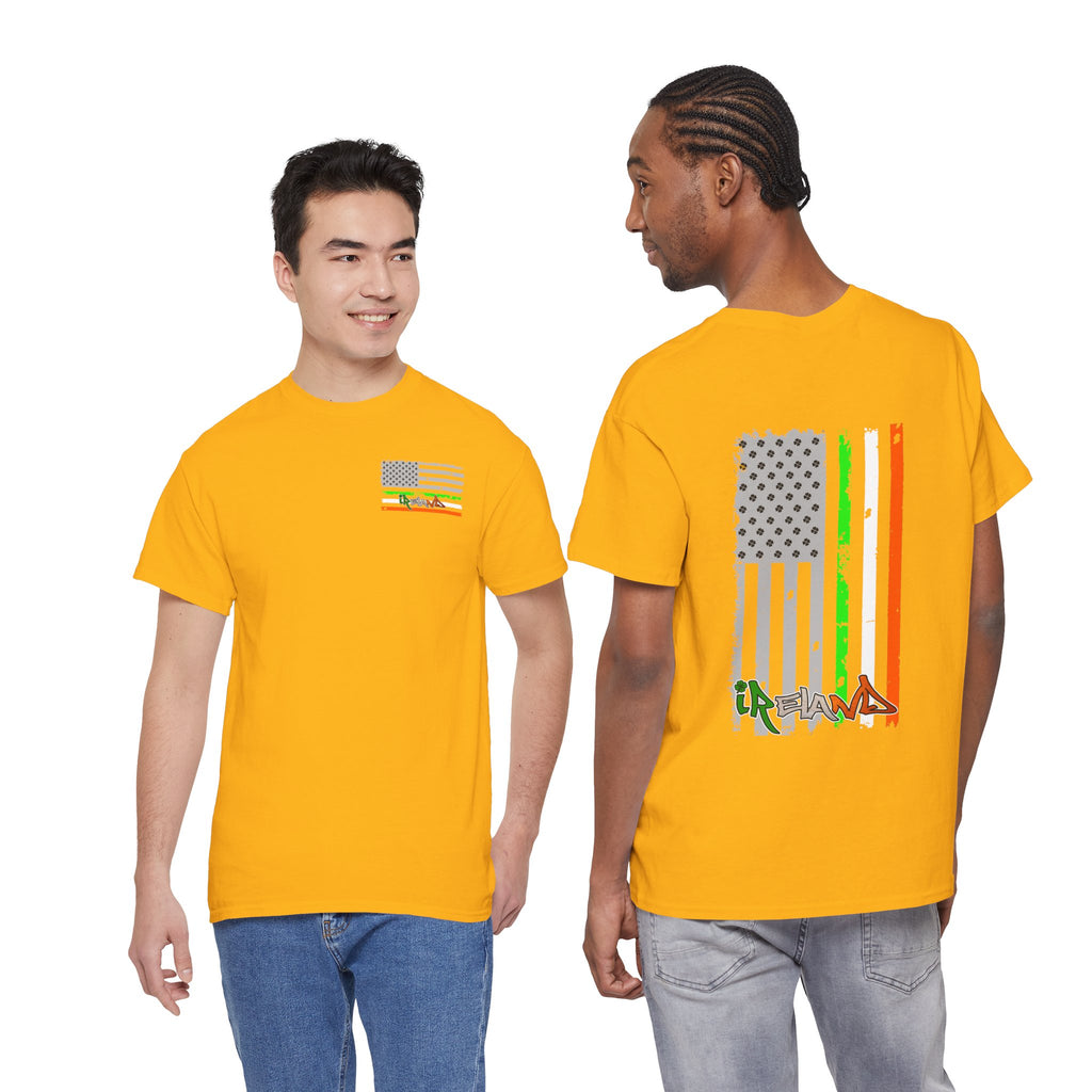 American/Ireland Flag