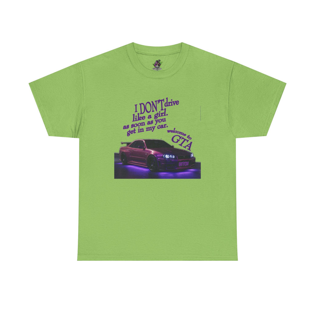 I Don't Drive Like a Girl Purple