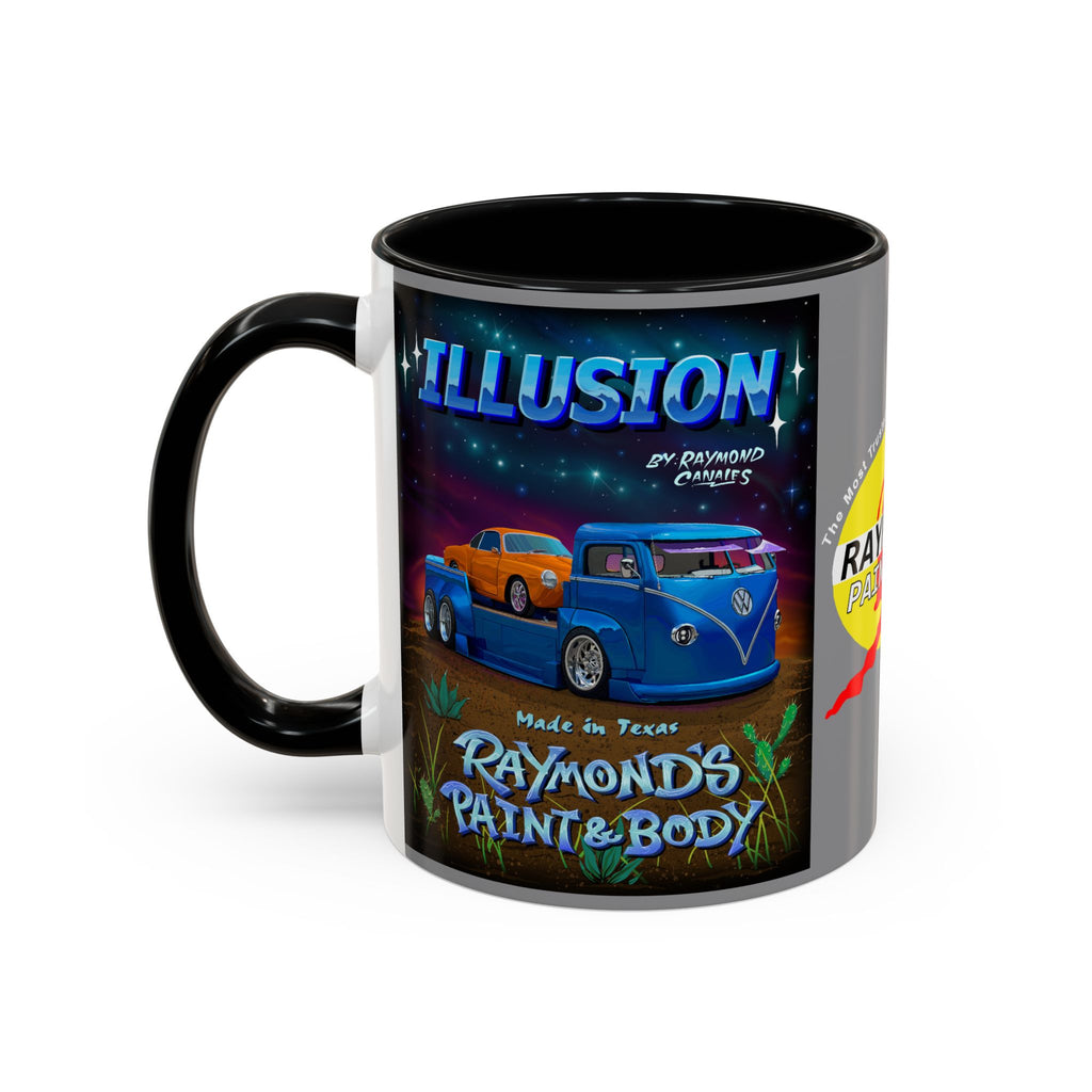 Raymond's Paint & Body Logo / Accent Coffee Mug 11/15oz