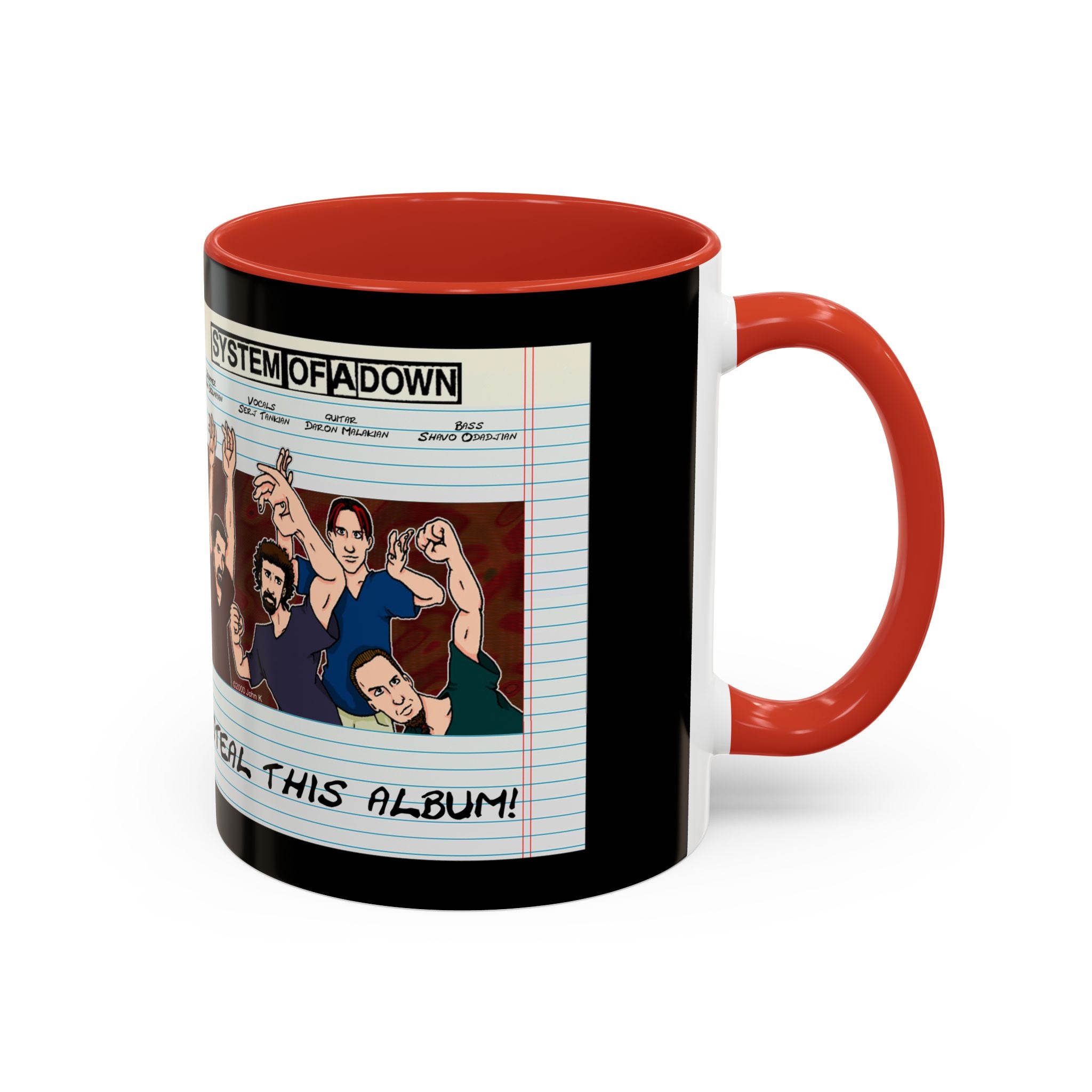 SOAD Steal This Album F&B / Accent Coffee Mug 11/15oz
