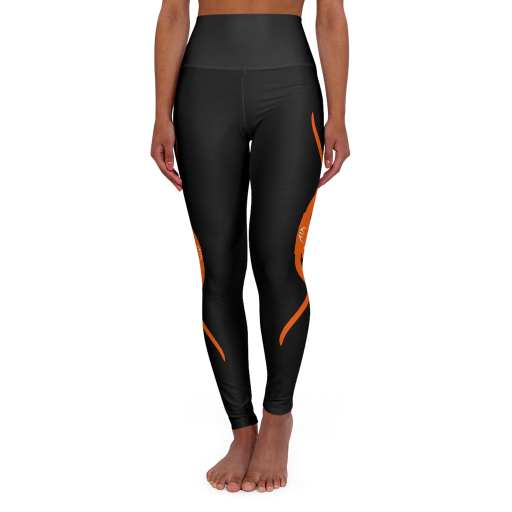 Texas Longhorns 2 / High-Waist Yoga Leggings