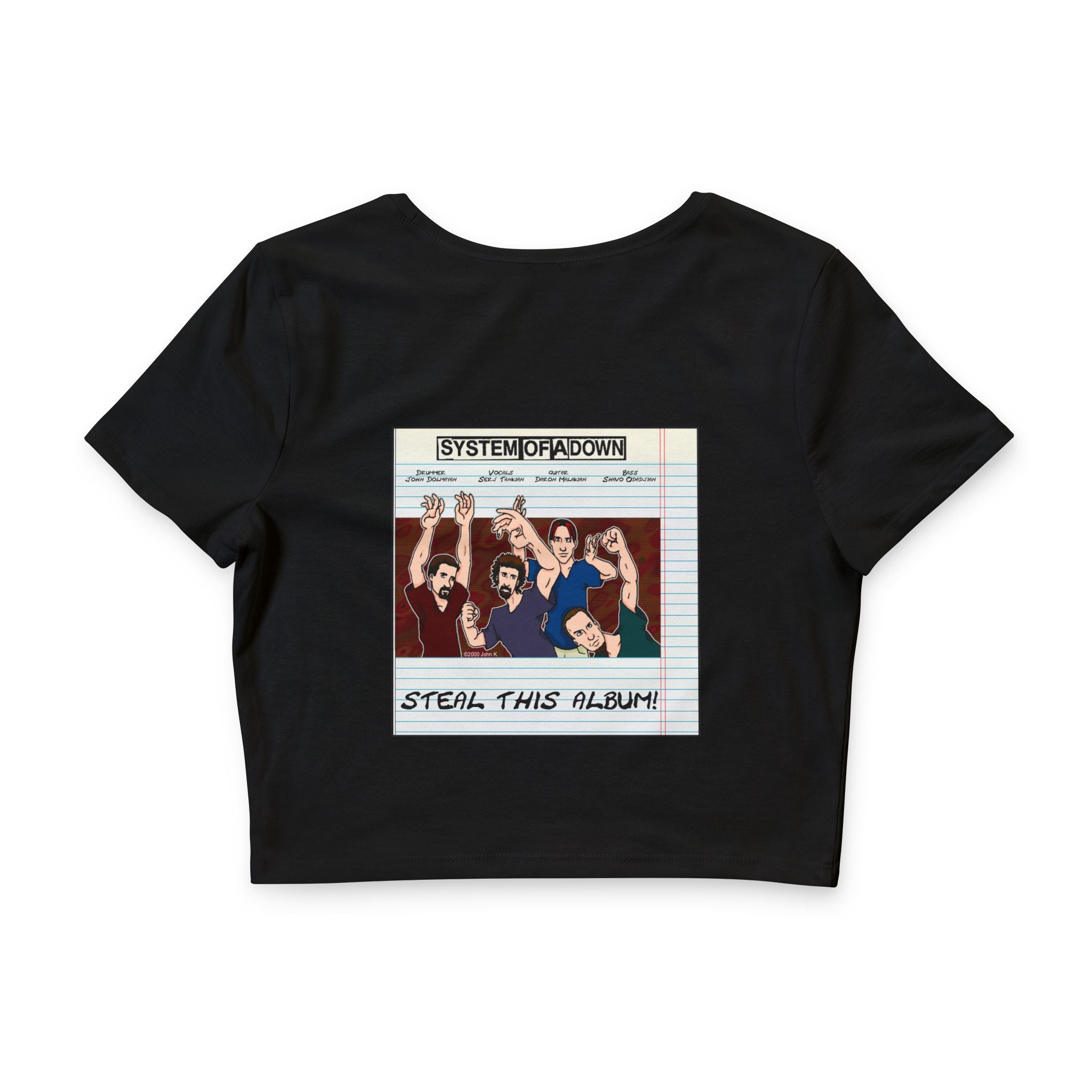 SOAD Steal This Album F&B / Crop Top
