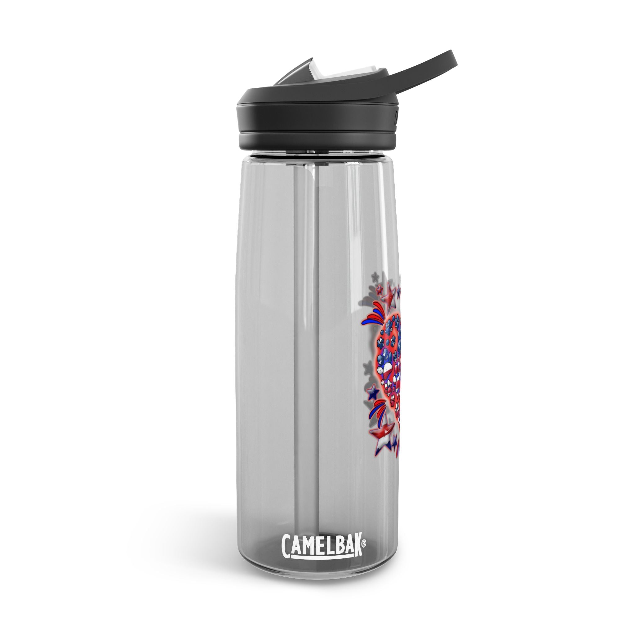 Patriotic Dog Heart / Camelbak Water Bottle 20/25oz