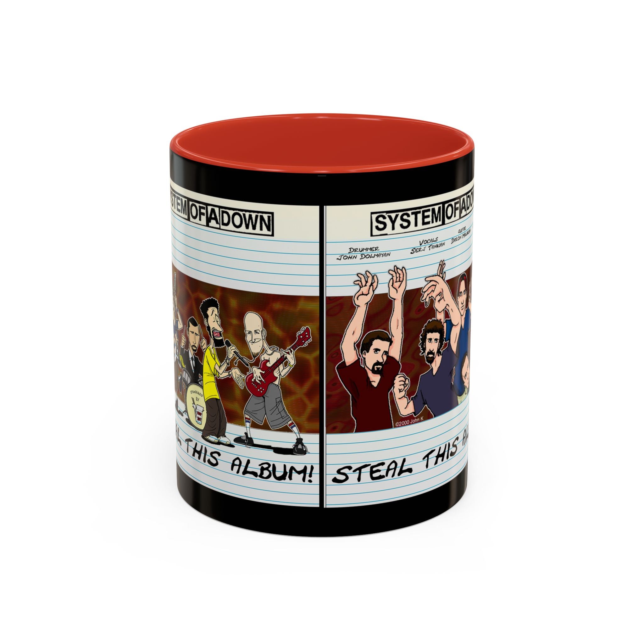 SOAD Steal This Album F&B / Accent Coffee Mug 11/15oz