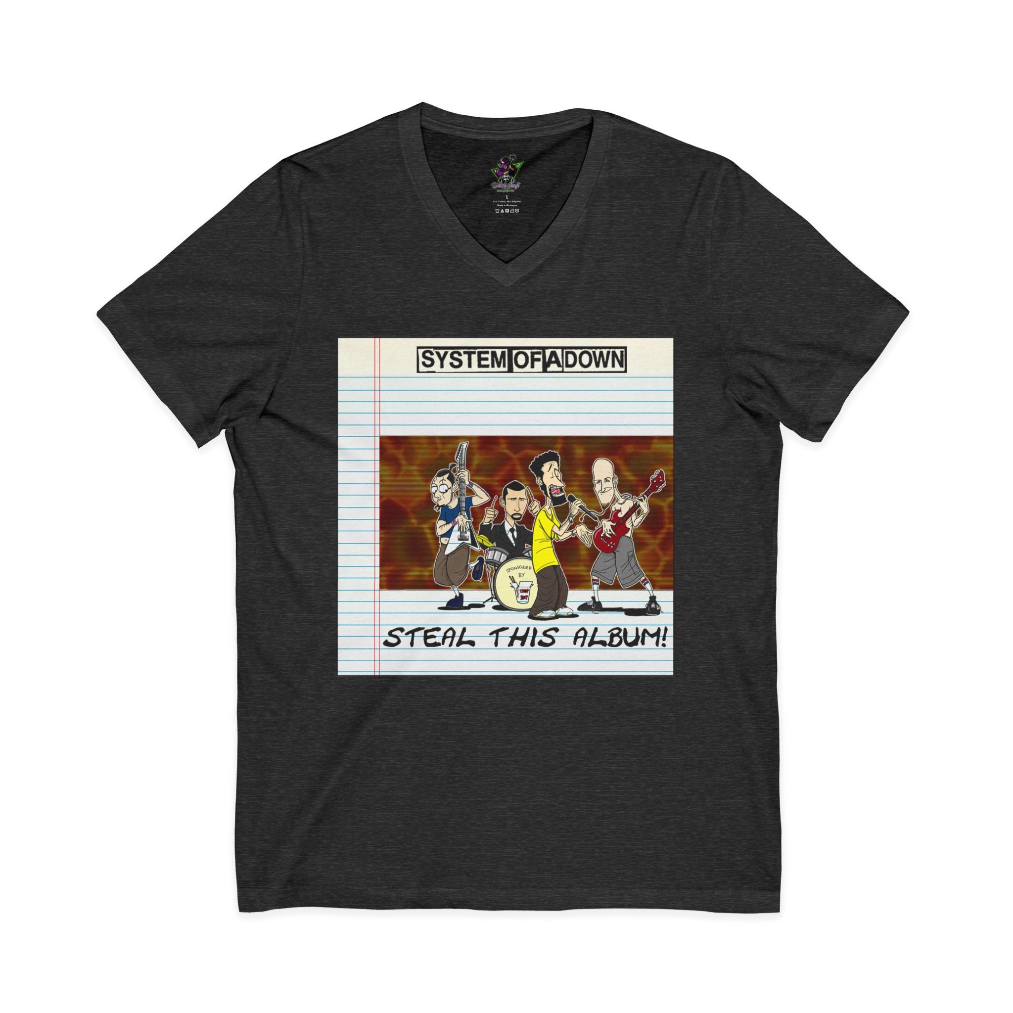 SOAD Steal This Album F&B / V Neck Tee