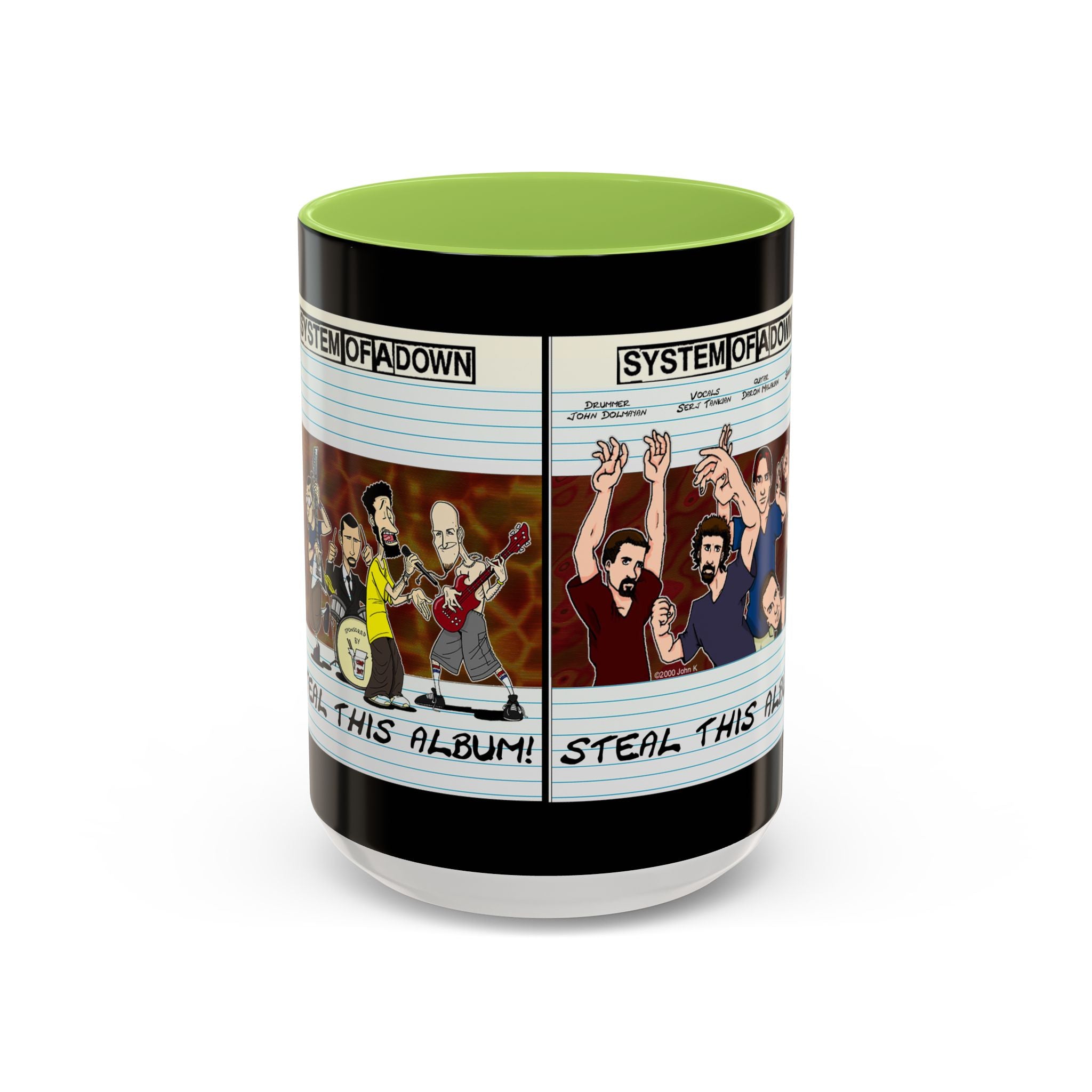 SOAD Steal This Album F&B / Accent Coffee Mug 11/15oz