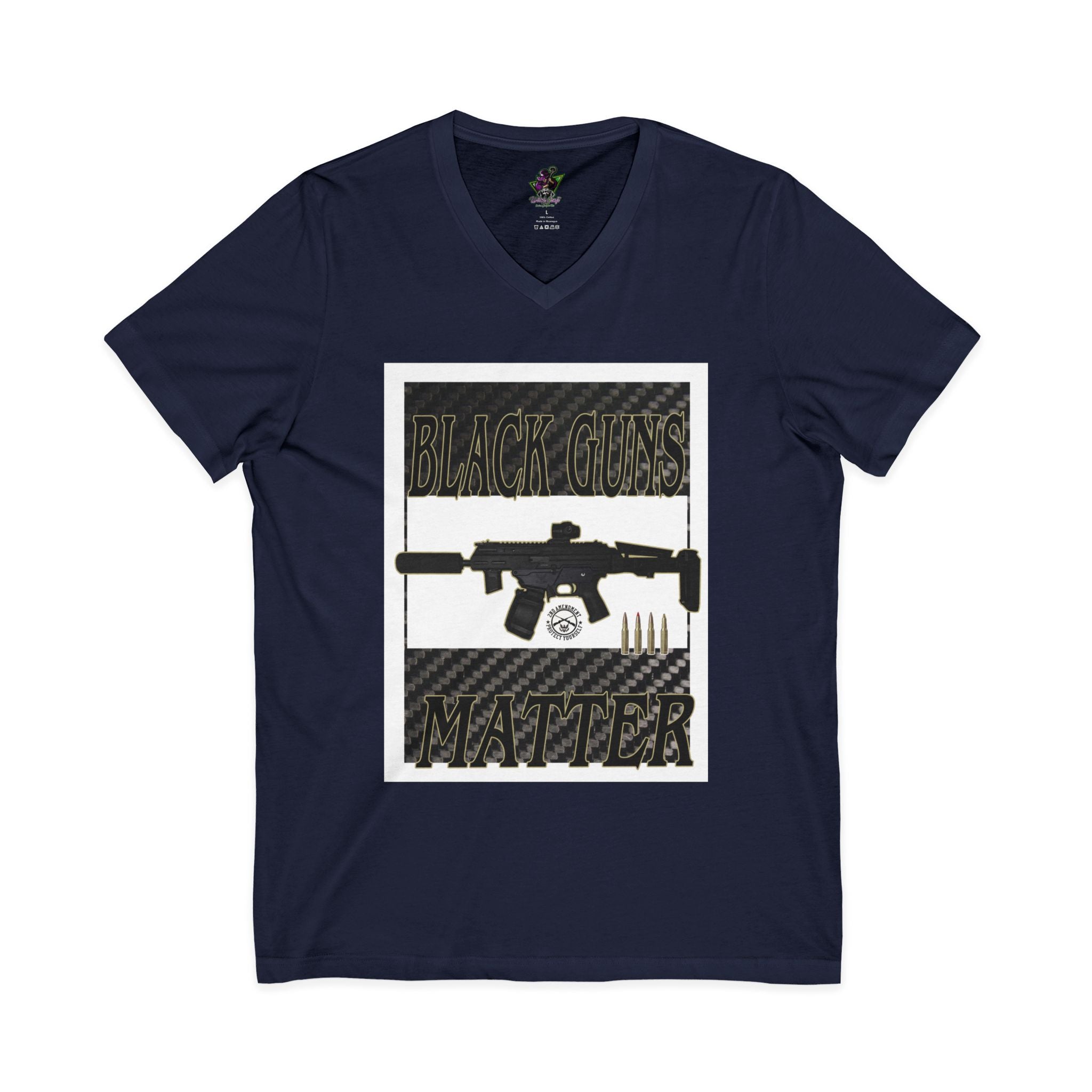 Black Guns Matter / V-Neck Tee