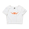 Texas Longhorn Framed F&B / Crop Top