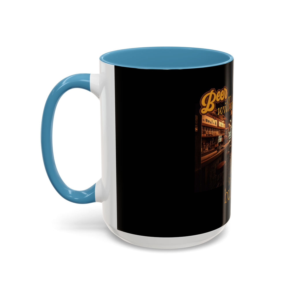 Beer Will Save The World / Accent Coffee Mug 11/15oz