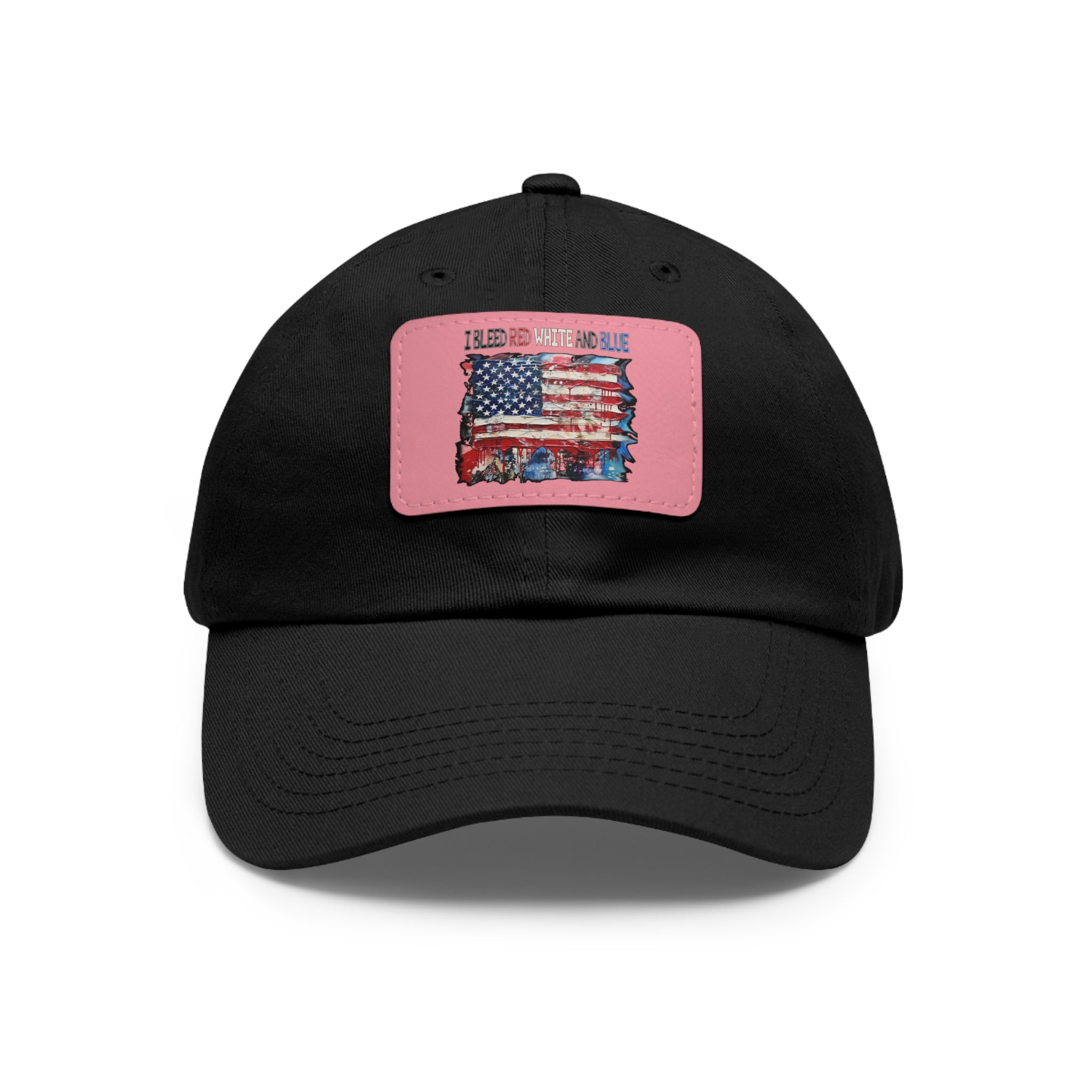 I Bleed Red White and Blue / Leather Patch