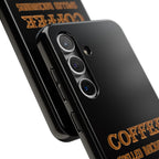 Coffee Coffee Spelled Backwards Is EEFFOC / Tough Phone Case