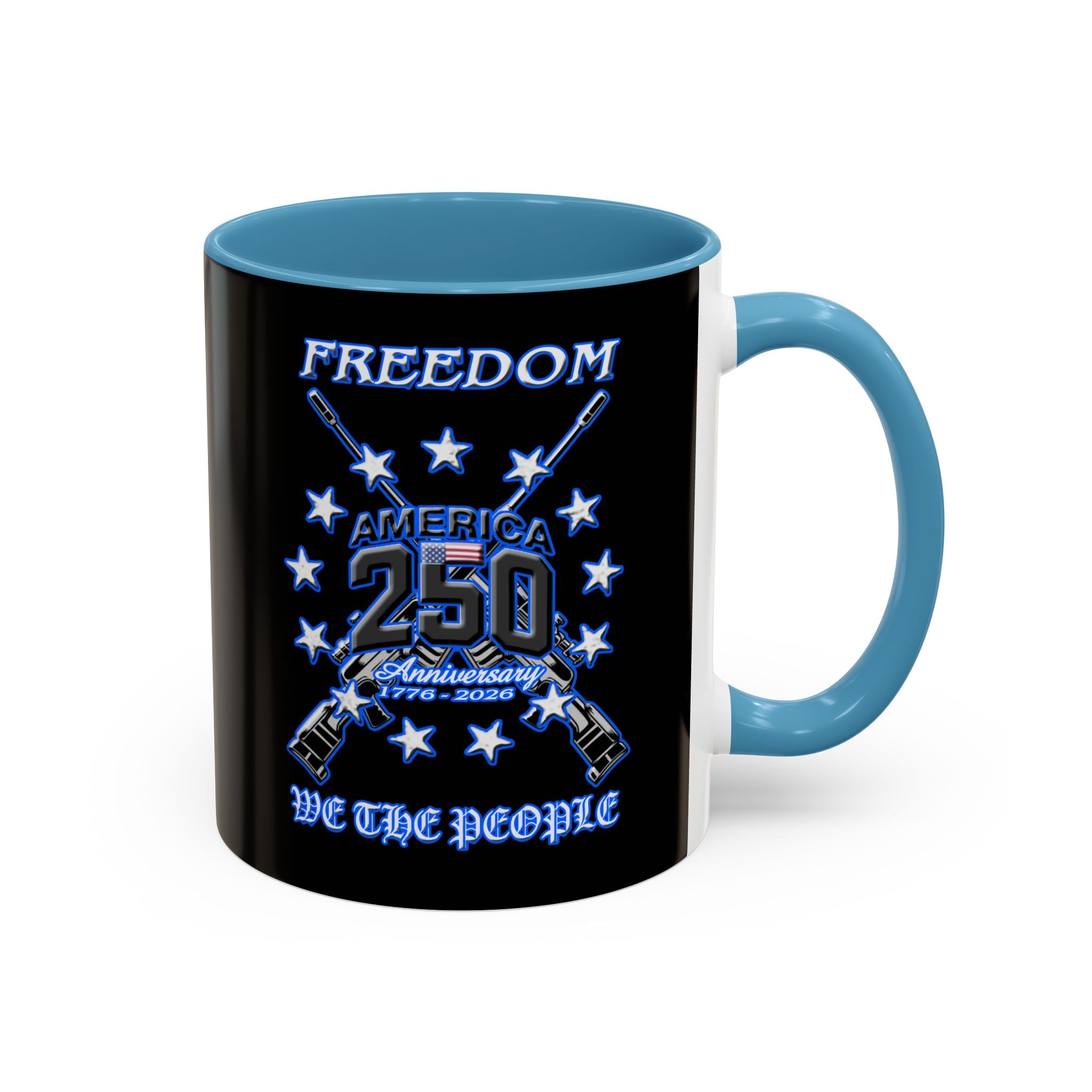 250 Anniversary Freedom 1776–2026 / Accent Coffee Mug 11/15oz