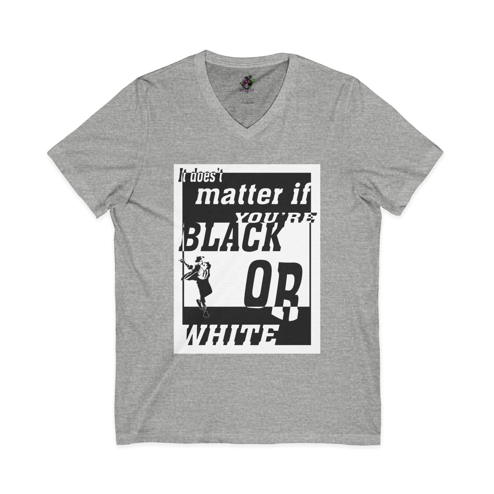 Black Or White / V-Neck Tee