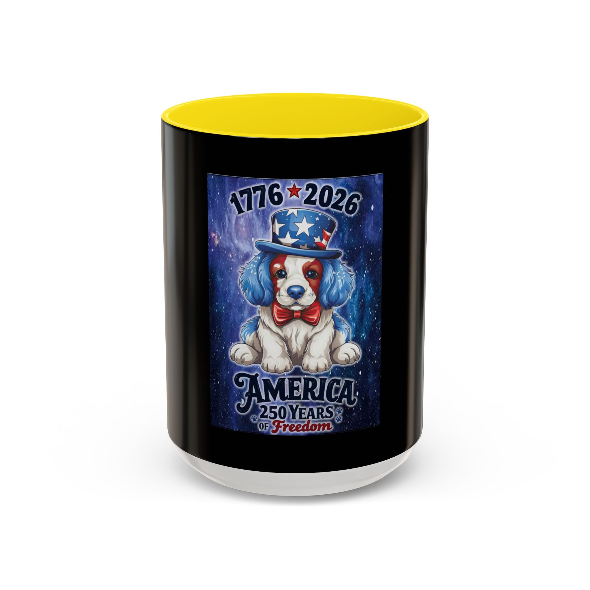 America Puppy 250th / Accent Coffee Mug 11/15oz