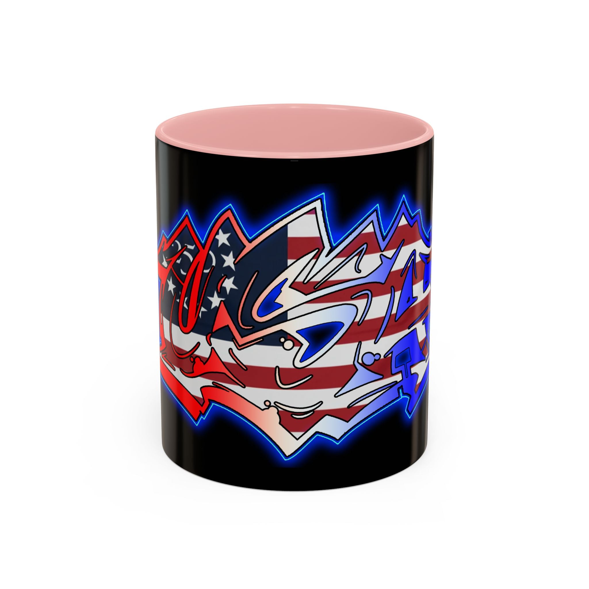 USA Graffiti / Accent Coffee Mug 11/15oz