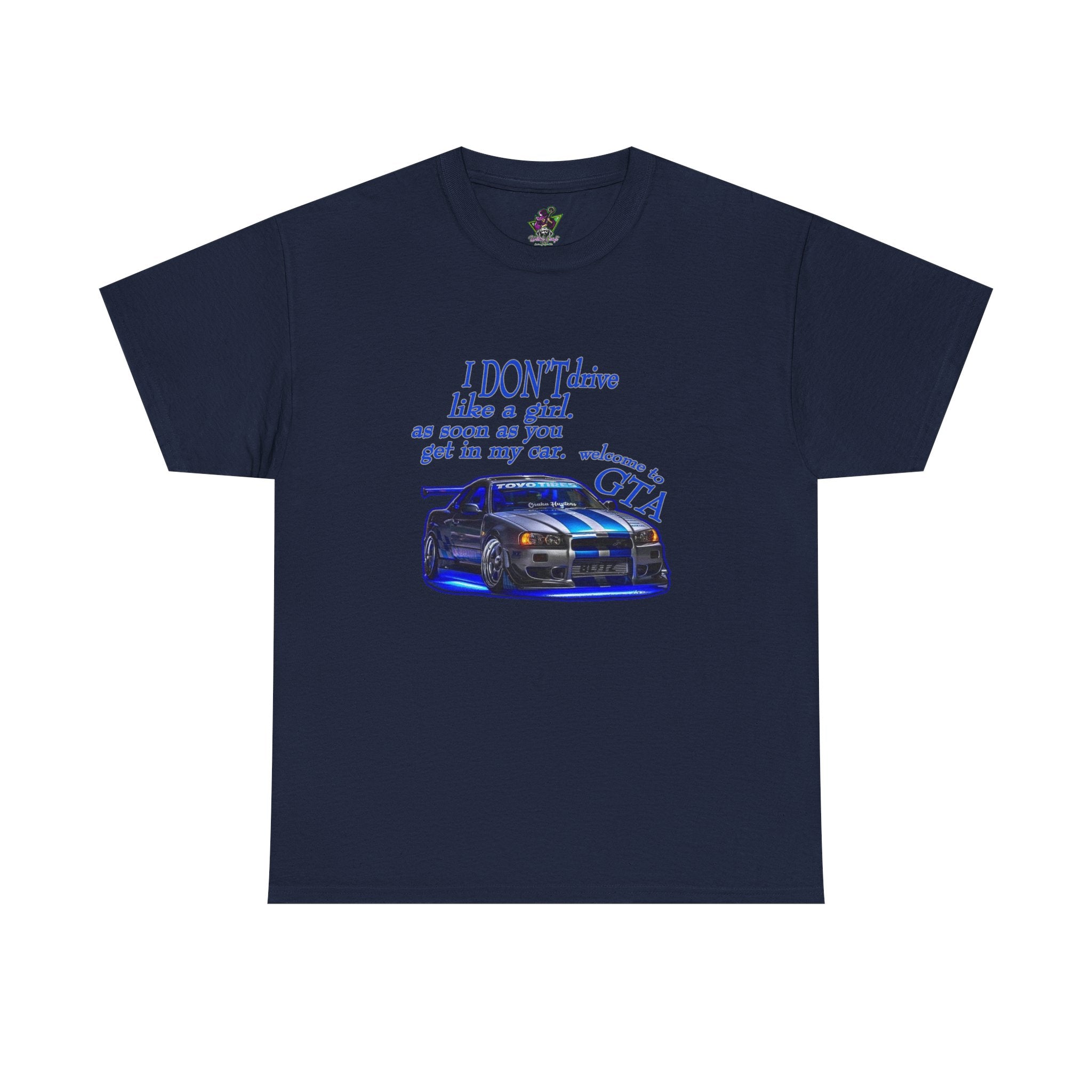 I Don't Drive Like A Girl Blue