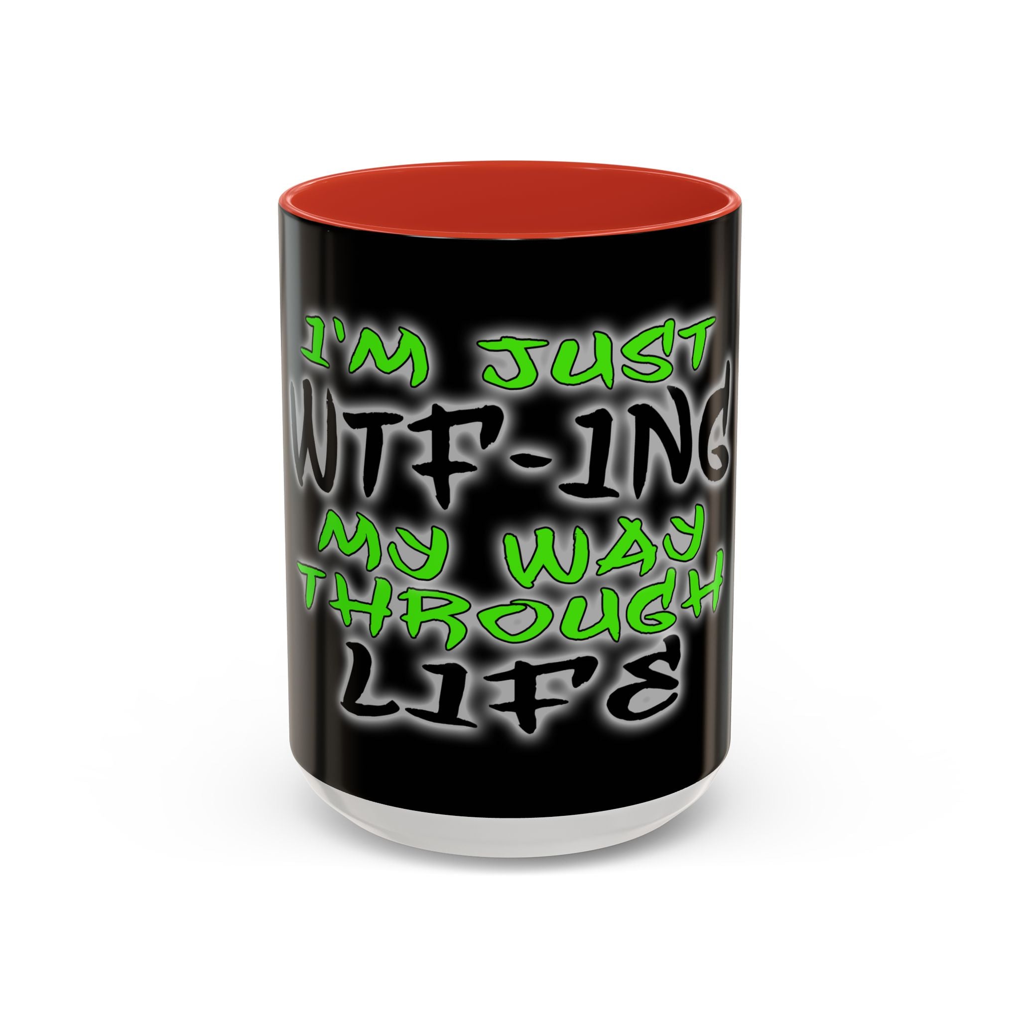 WTF-ing / Accent Coffee Mug 11/15oz