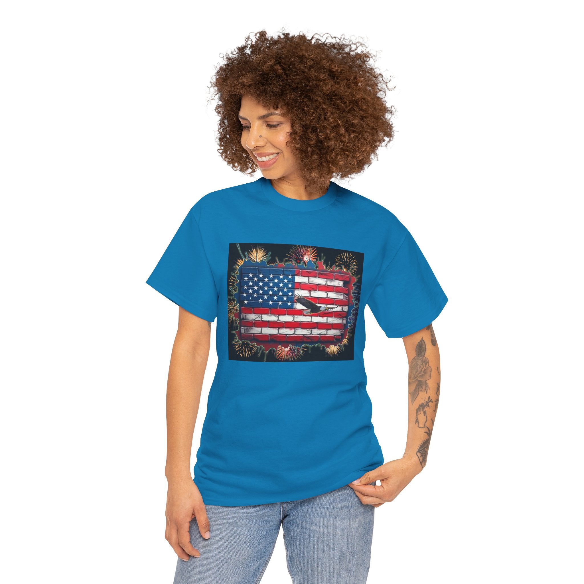 American Brick Flag Fireworks