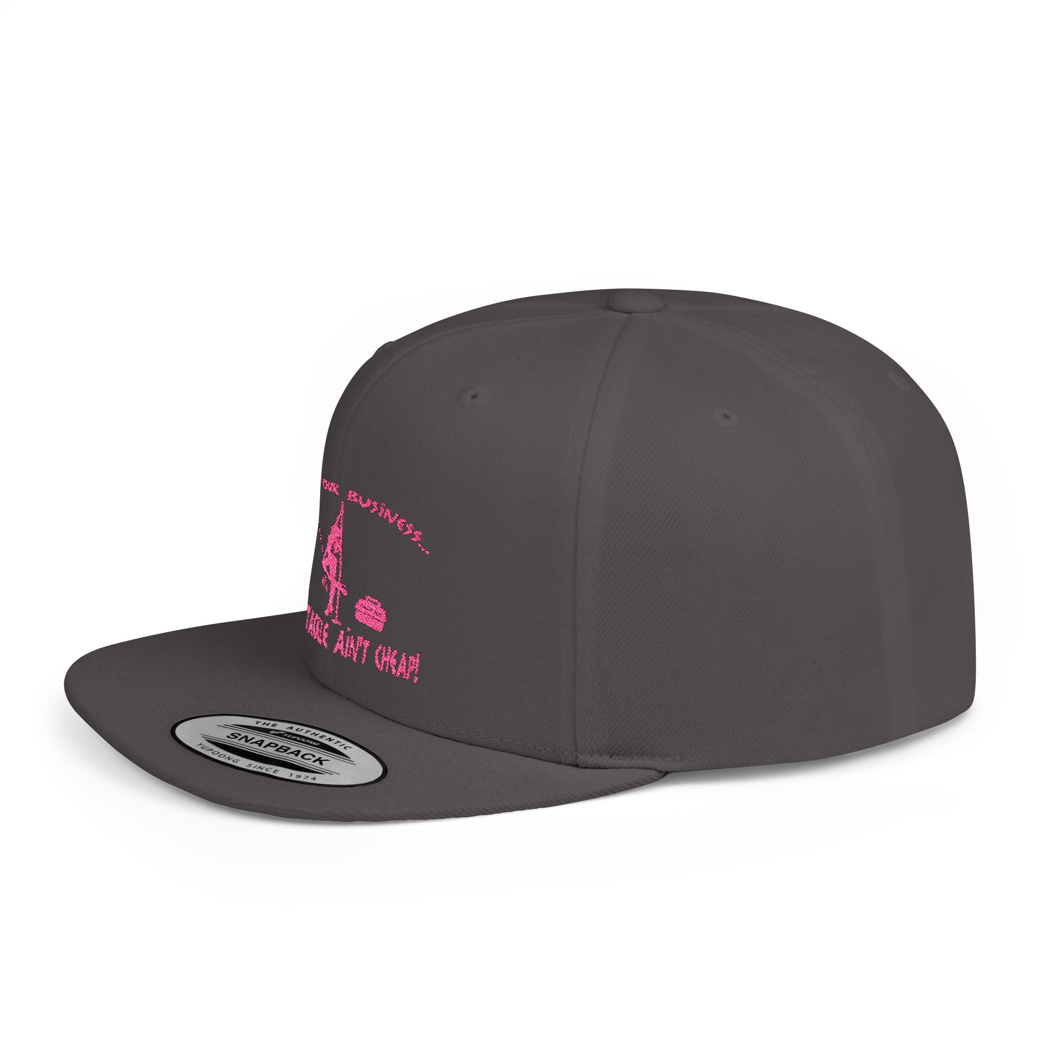 Mind Your Business Girl Stripper / Flat Bill Snapback