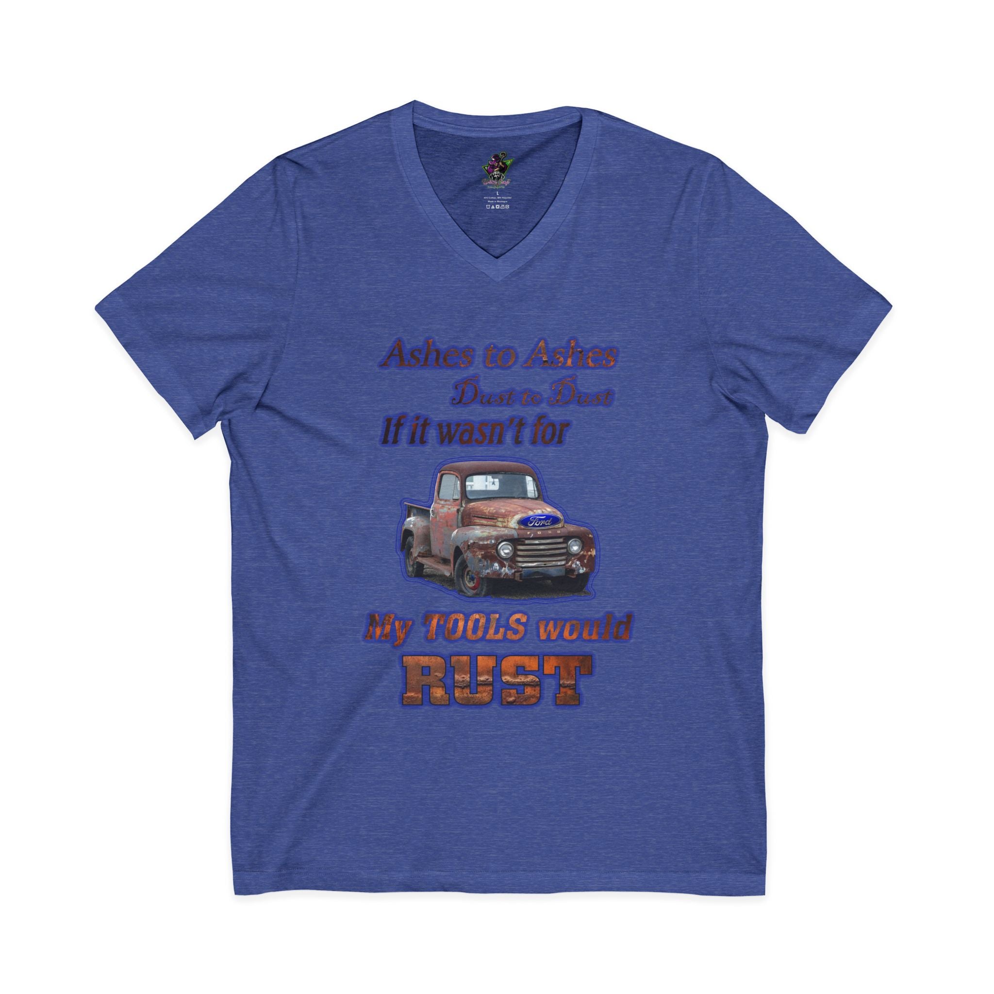 Ashes To Ashes Dust To Dust / V-Neck Tee