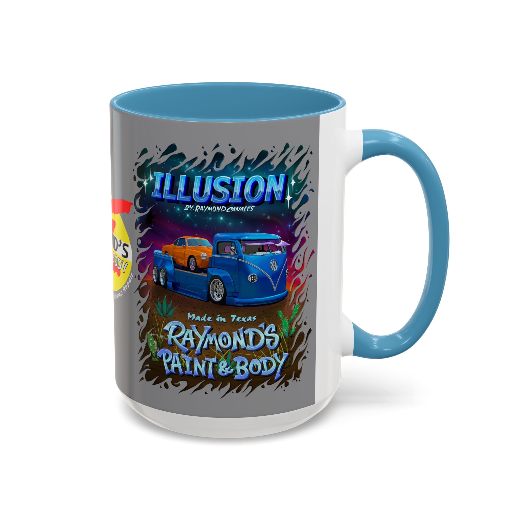 Raymond's Paint & Body Logo / Accent Coffee Mug 11/15oz