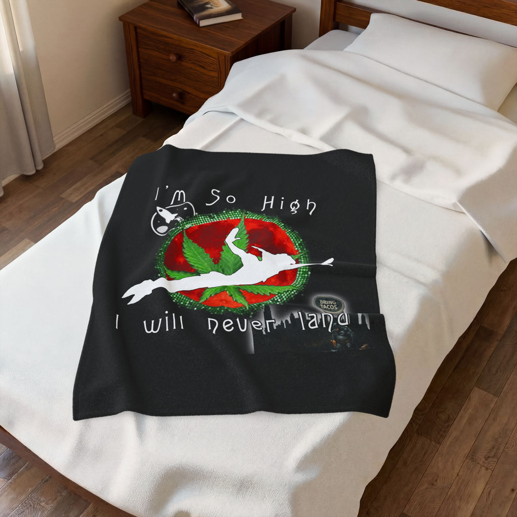 I’m So High / Velveteen Plush Blanket