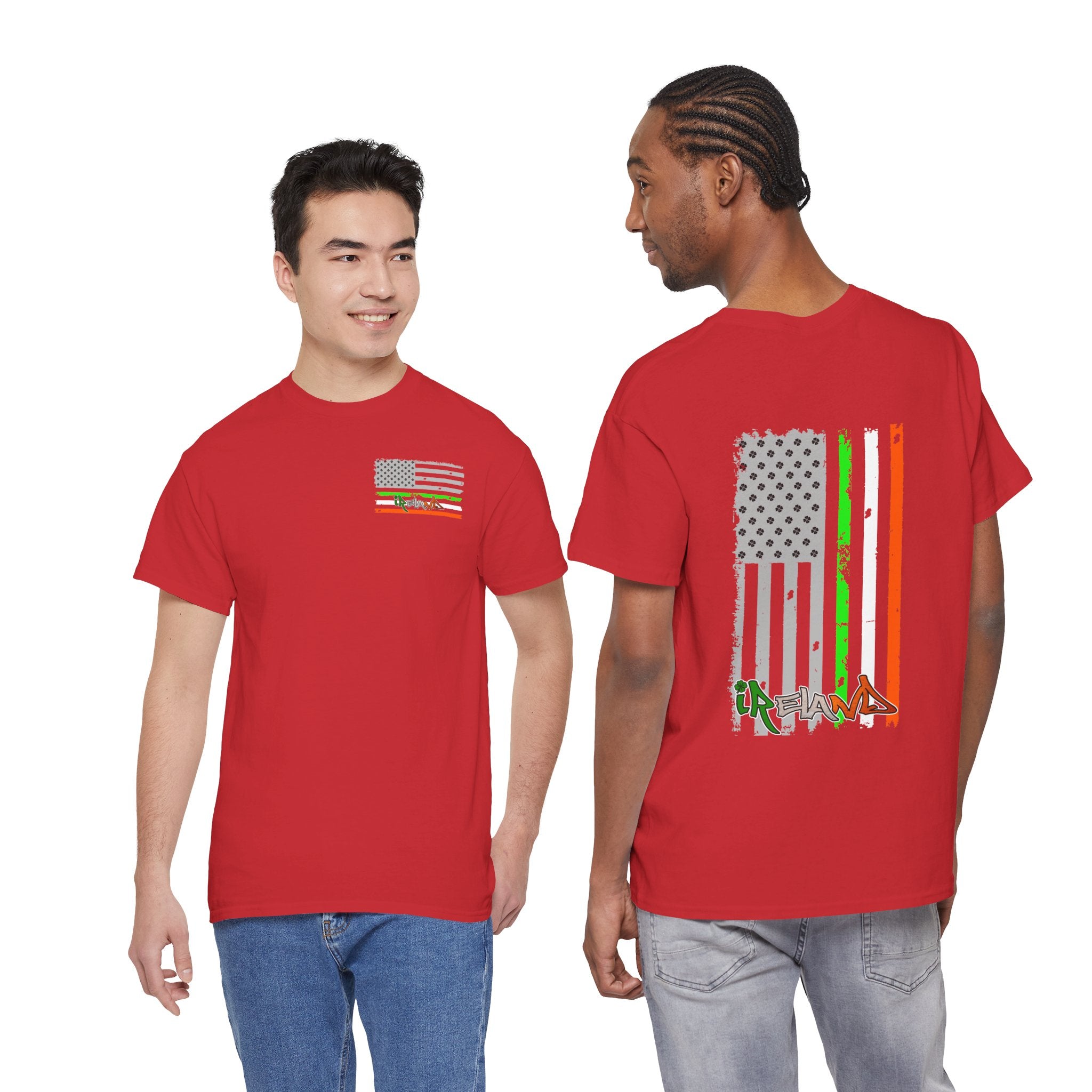 American / Ireland Flag  F&B