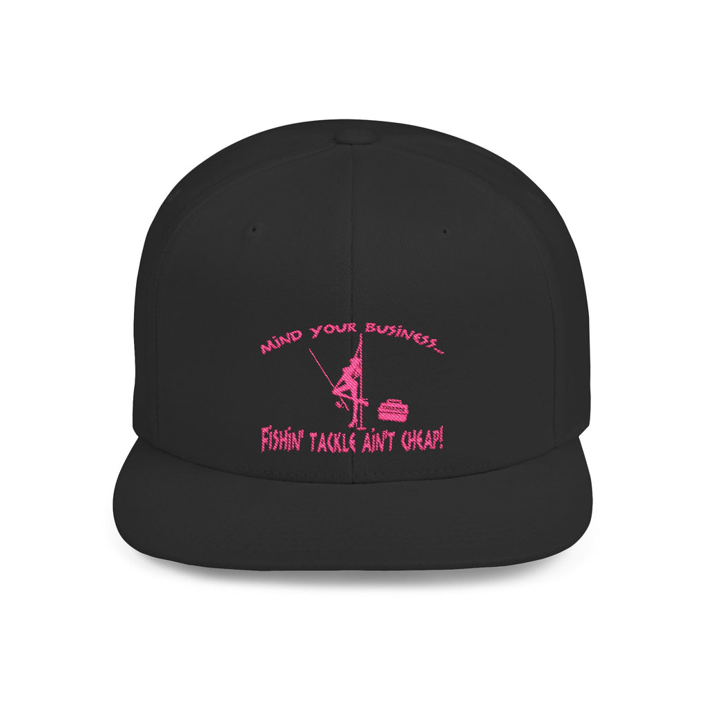 Mind Your Business Girl Stripper / Flat Bill Snapback