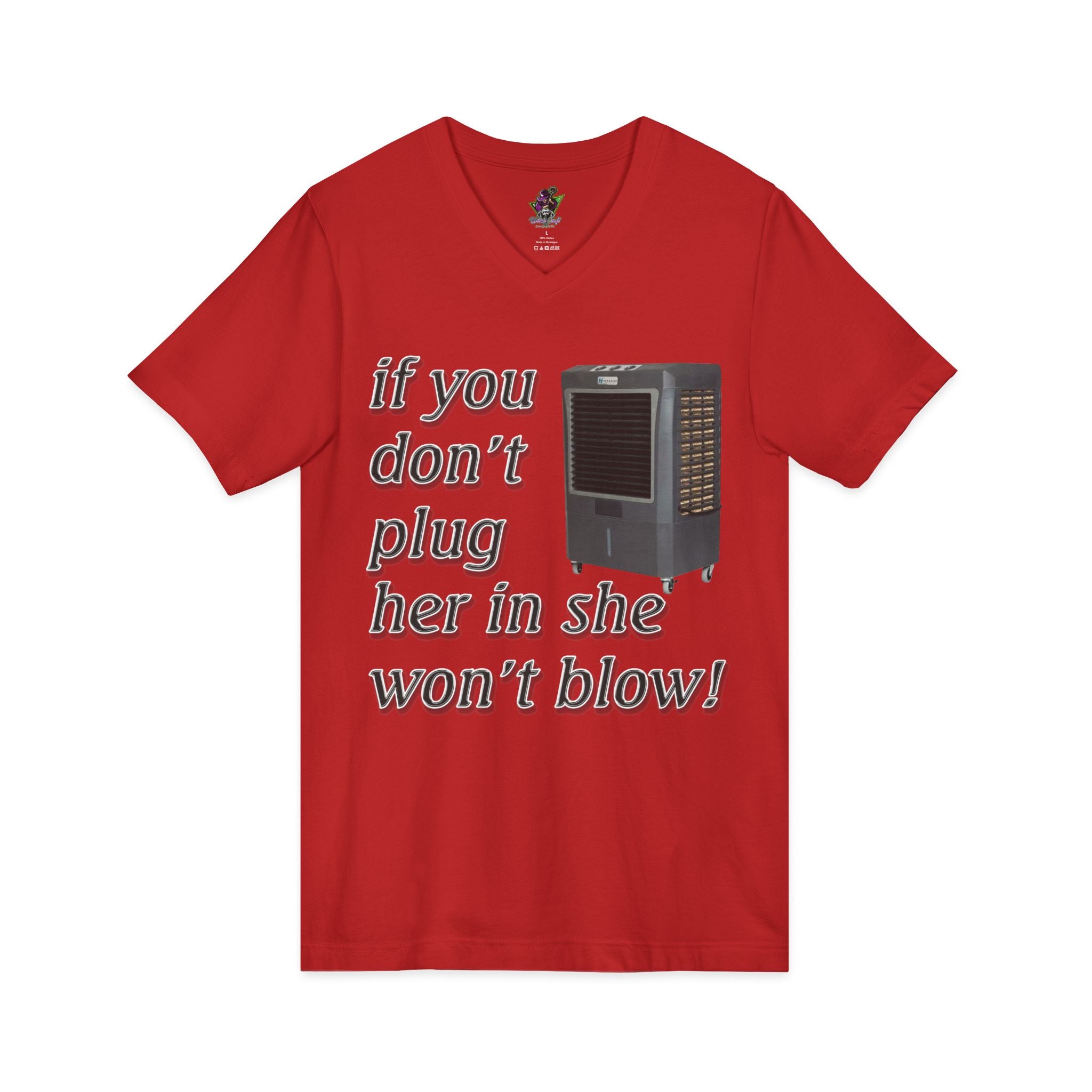Plug Her In / V-Neck Tee
