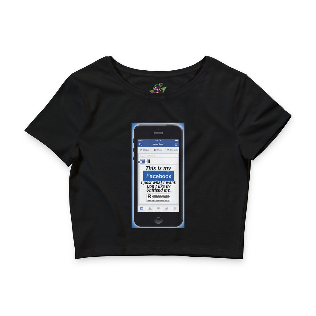 My Facebook / Crop Top